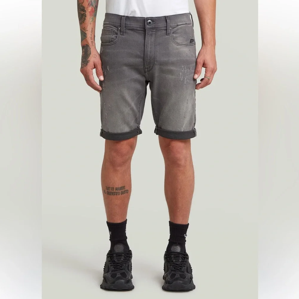 Men’s G-Star Raw 3301 Slim Shorts - Picture 2 of 6